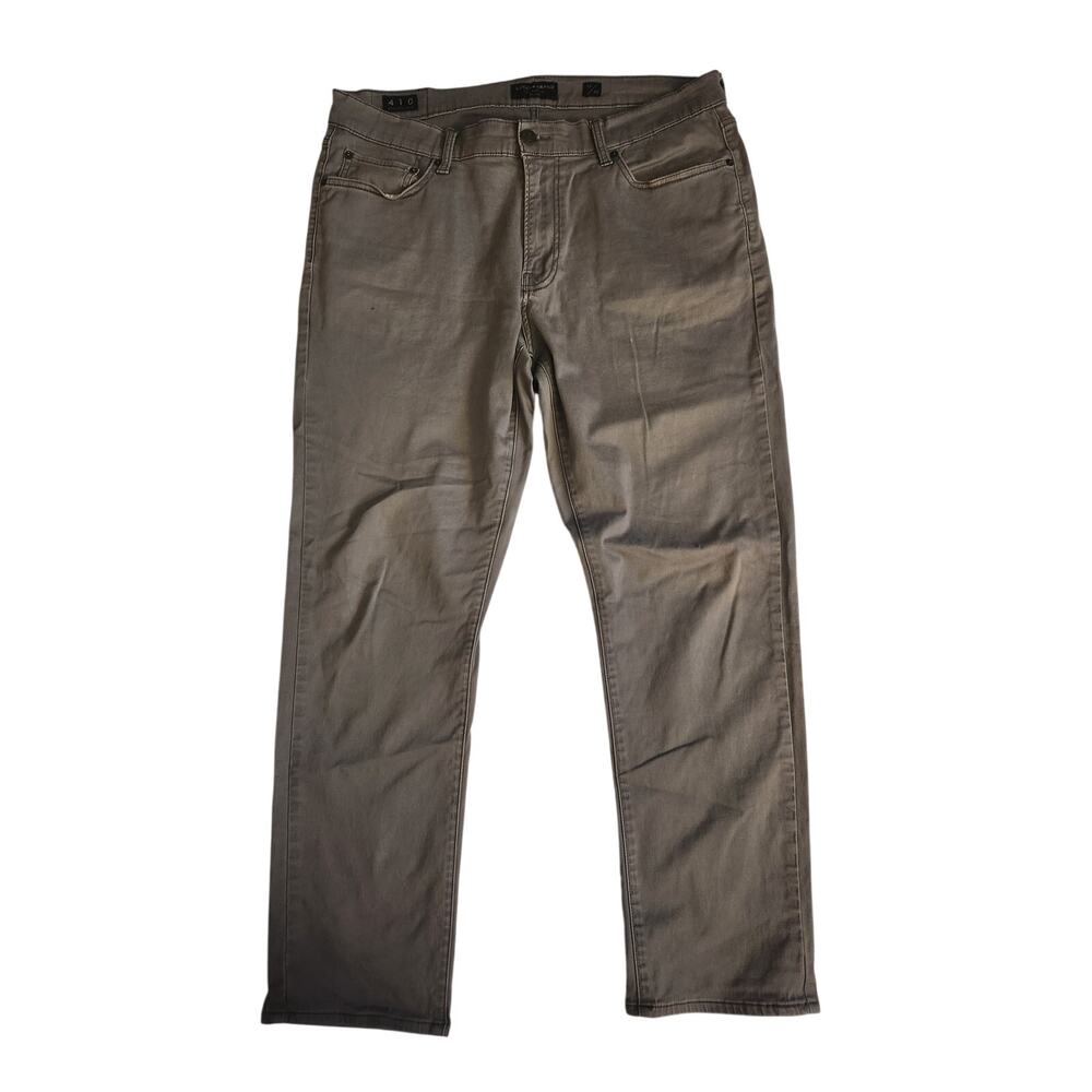 Lucky Brand 410 Athletic Slim Fit Pants Mens Charcoal Gray 36x30